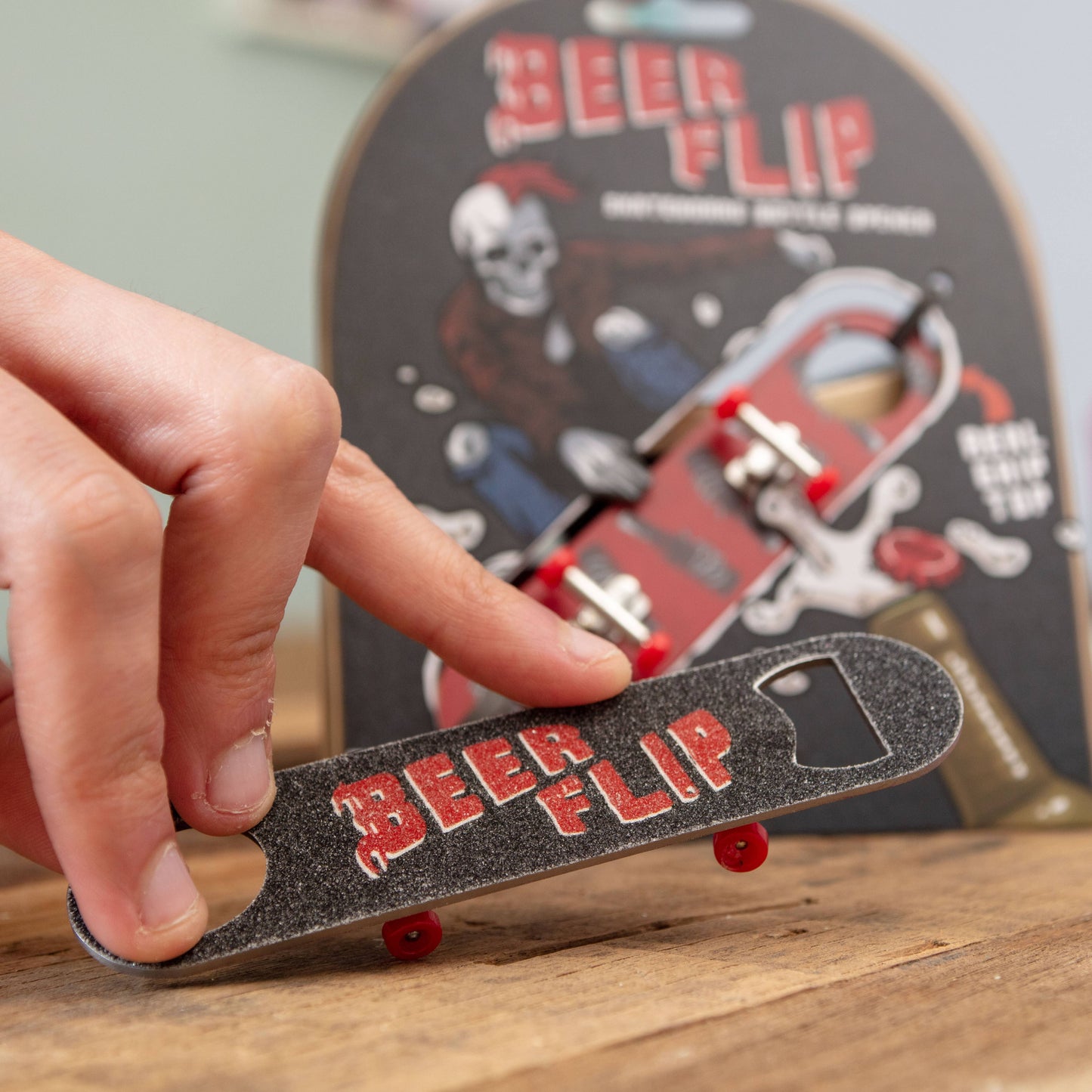 'Bones' Beerflip Skateboard Bottle Opener - Skateboard Gifts