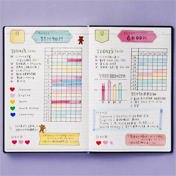 Pre-cut Masking Tape for Diary