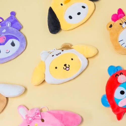 Sanrio Friends Costume Pouch Coin Purse Key Ring, Bag Charm