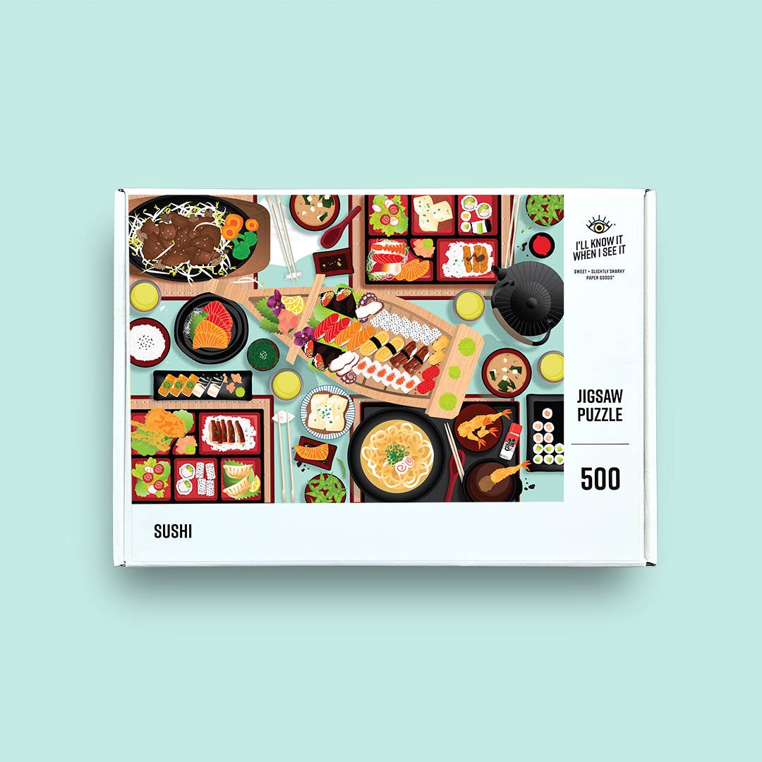 Sushi jigsaw puzzle
