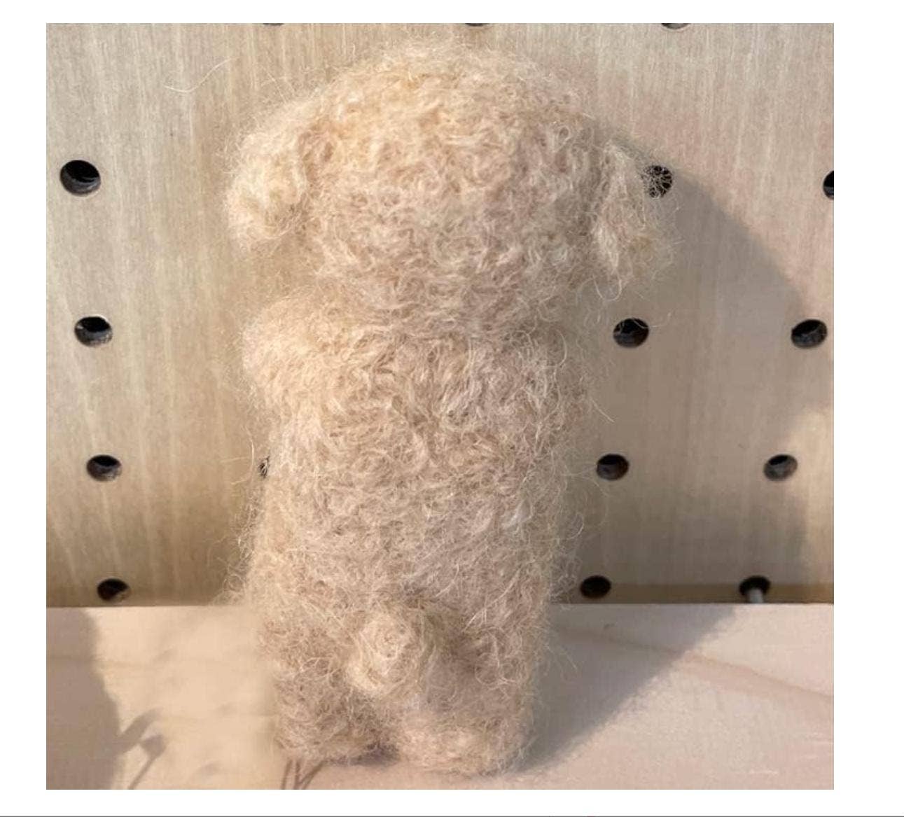 DIY Needle Felting Kit: Toy Poodle - Japanese Design