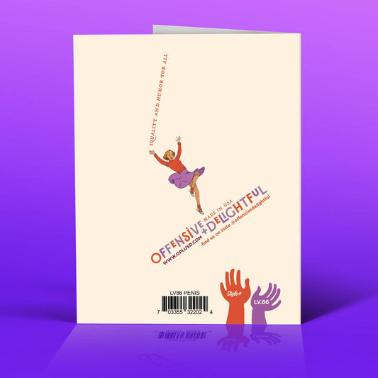 LOVE YOUR PENIS! sexy, anniversary, love card