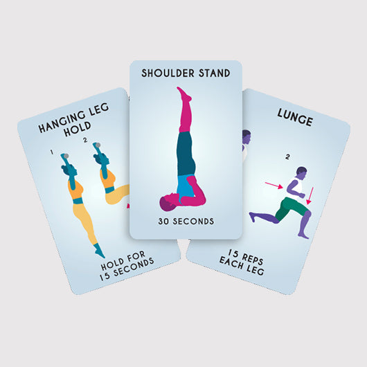 Get Fit - 100 Body Weight Workout Cards