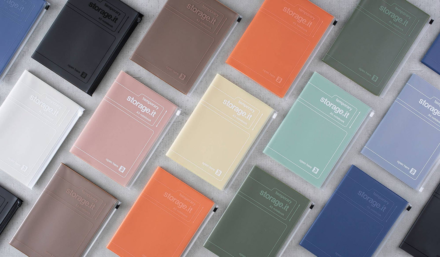 Eco-friendly refillable Notebook A5 / STORAGE.it
