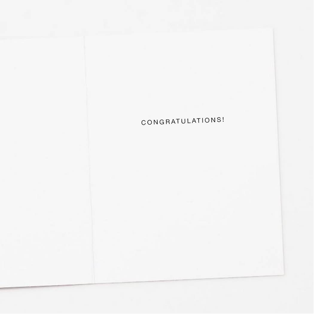 Baby Girl Duckling New Baby Greeting Card