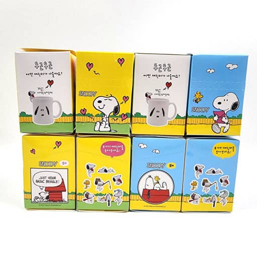 New! Peanuts Snoopy Cup Figure Blind Box Series