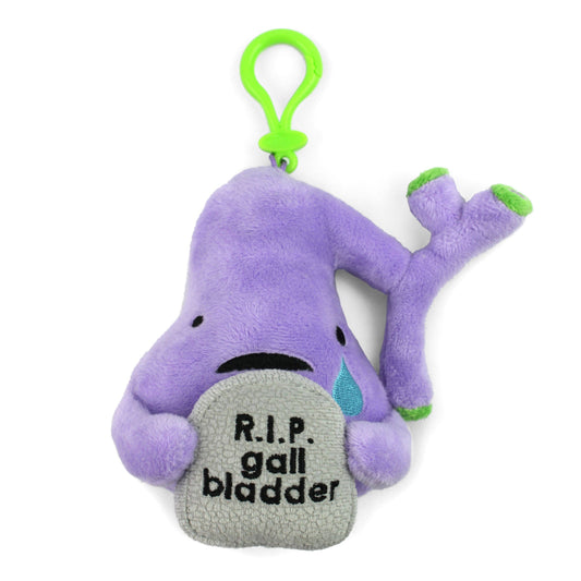Gallbladder RIP - Mini Plushie Bag Charm