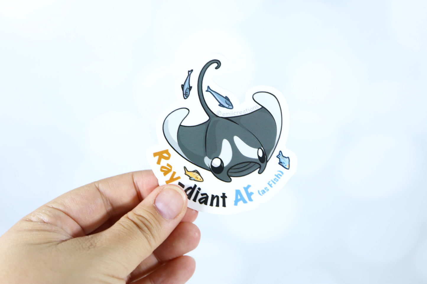 Raydiant Stingray Sticker