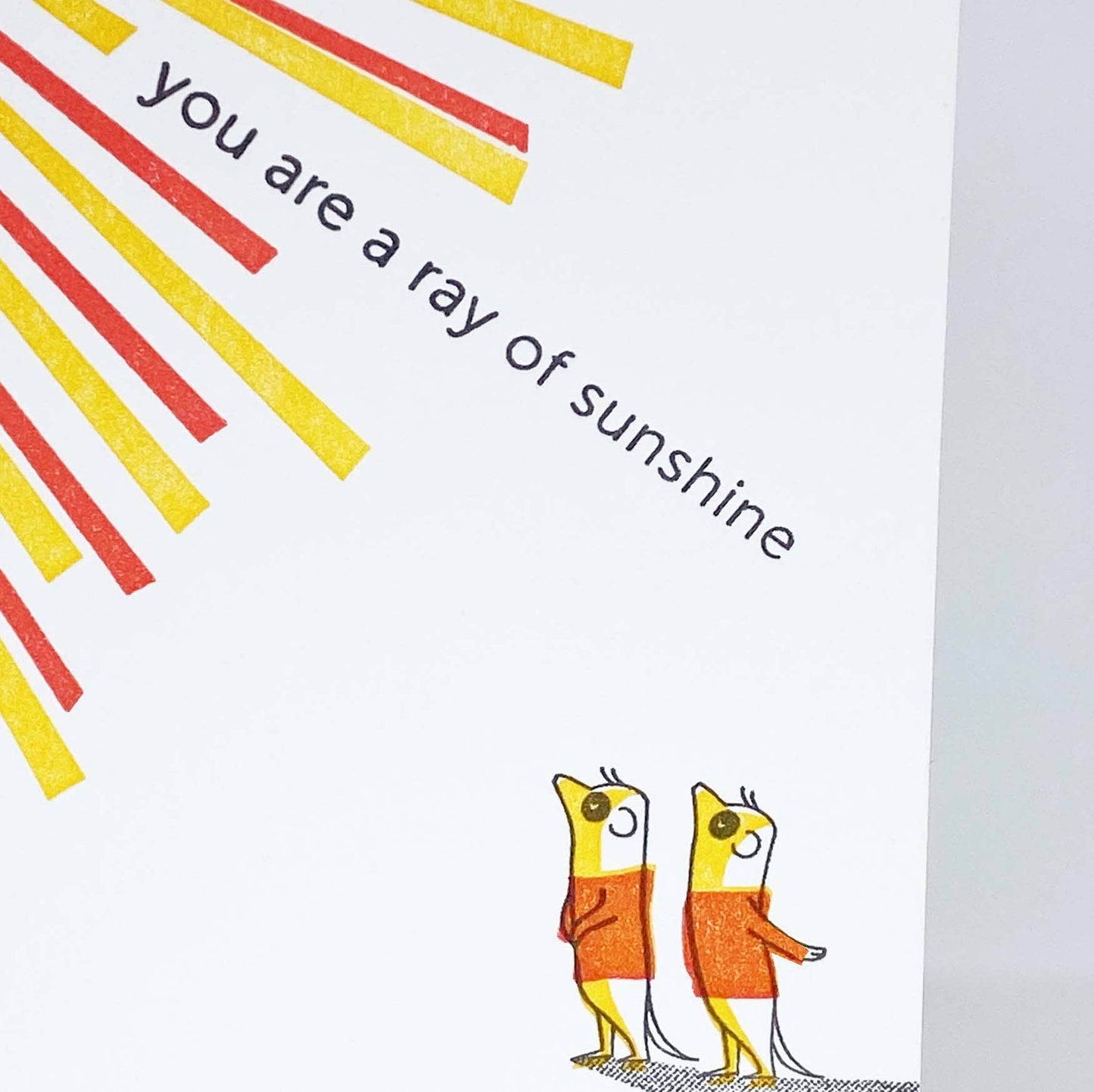 Meerkats &f Sunshine A2 Card