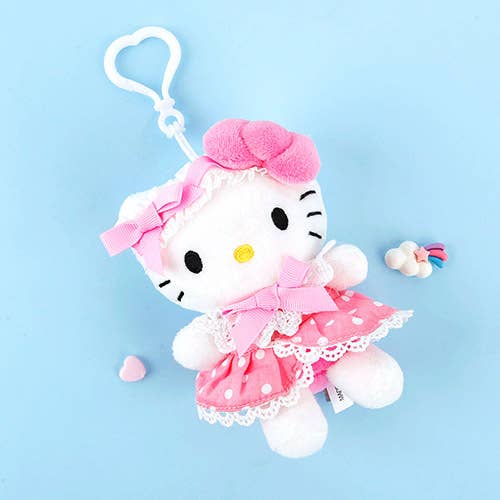 Sanrio Maid Costume Bag Charm Plush Key Chain