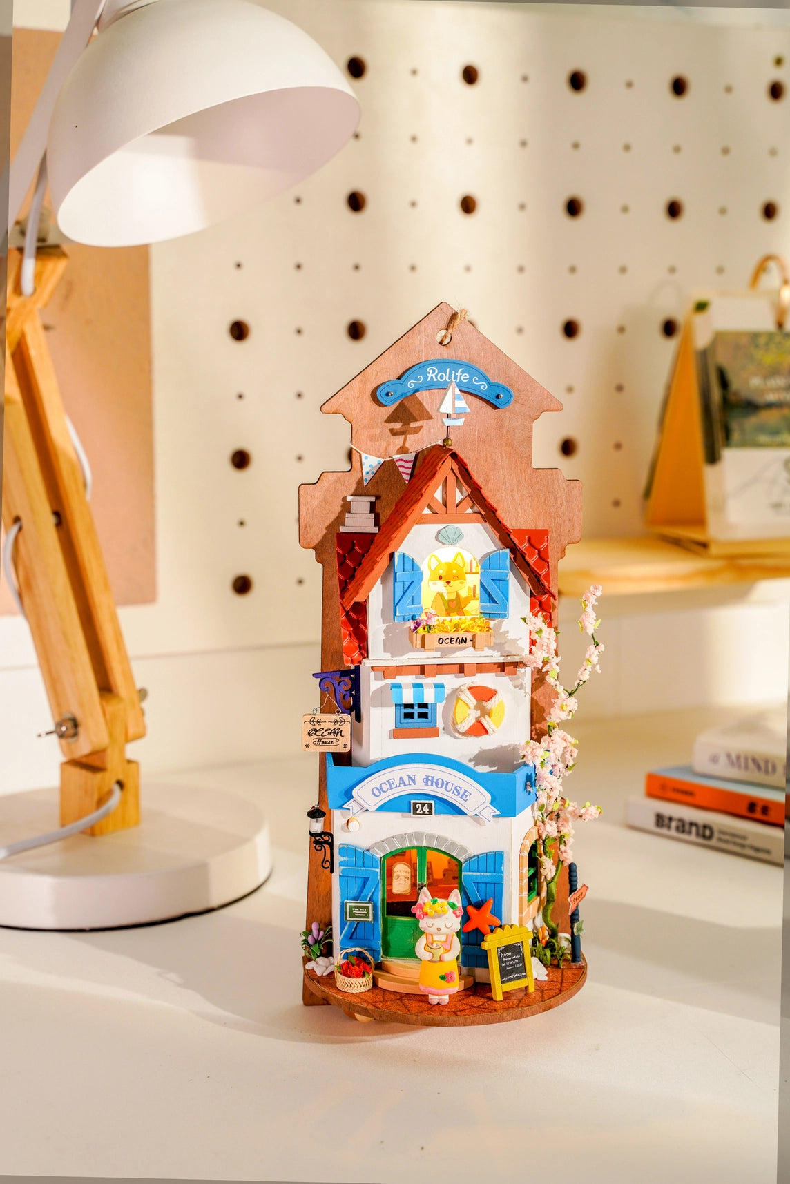 Diy Miniature Wall Hanging Kit: Island Dream Villa