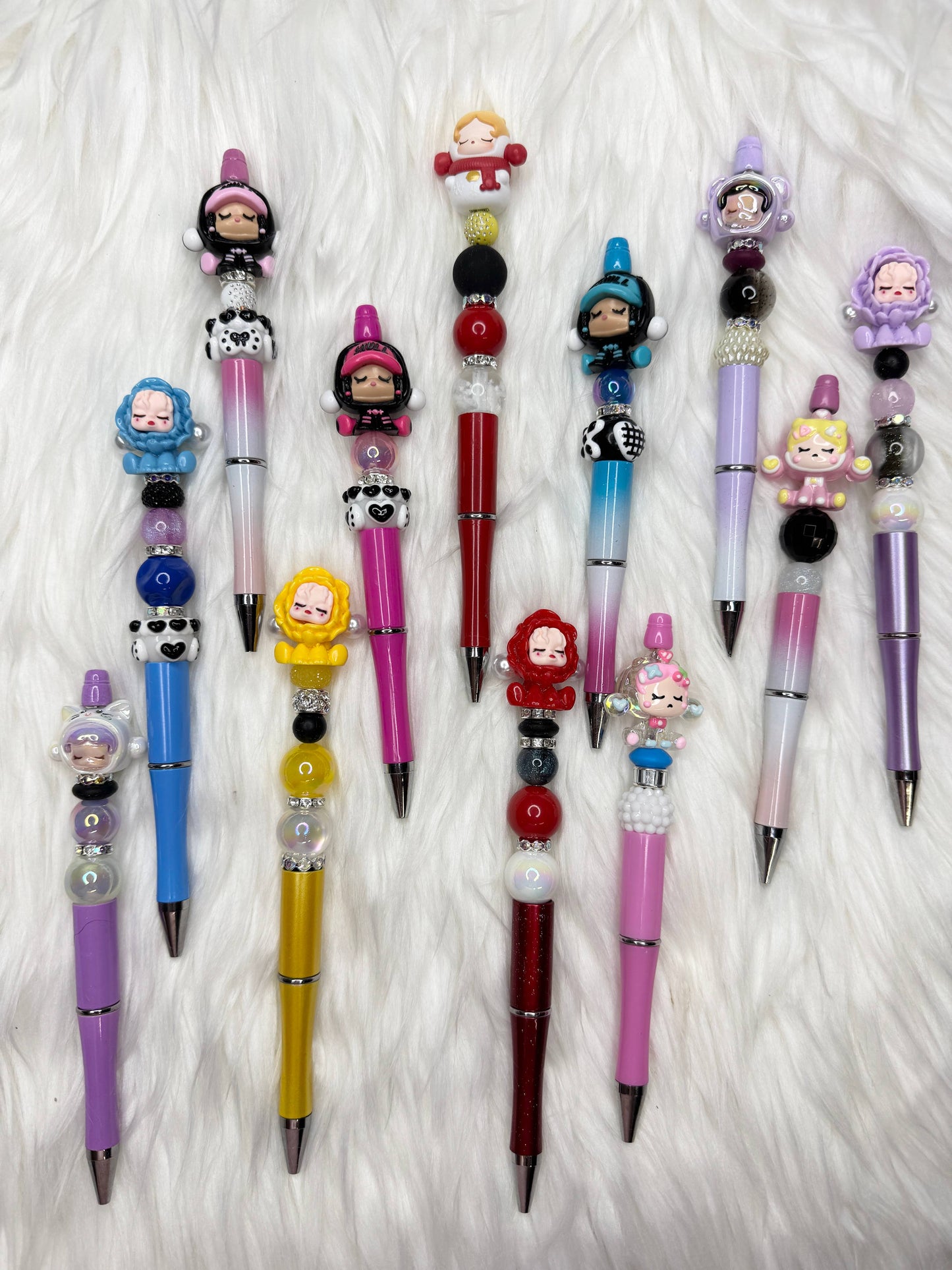 Skull Panda Handmade Pens