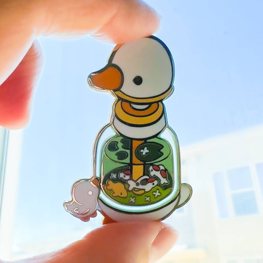 Limited Edition - Handwash Duckie Bottle Pin