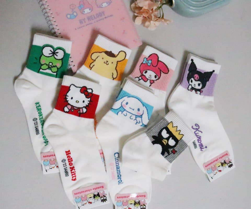 Sanrio Ankle line Soft Socks