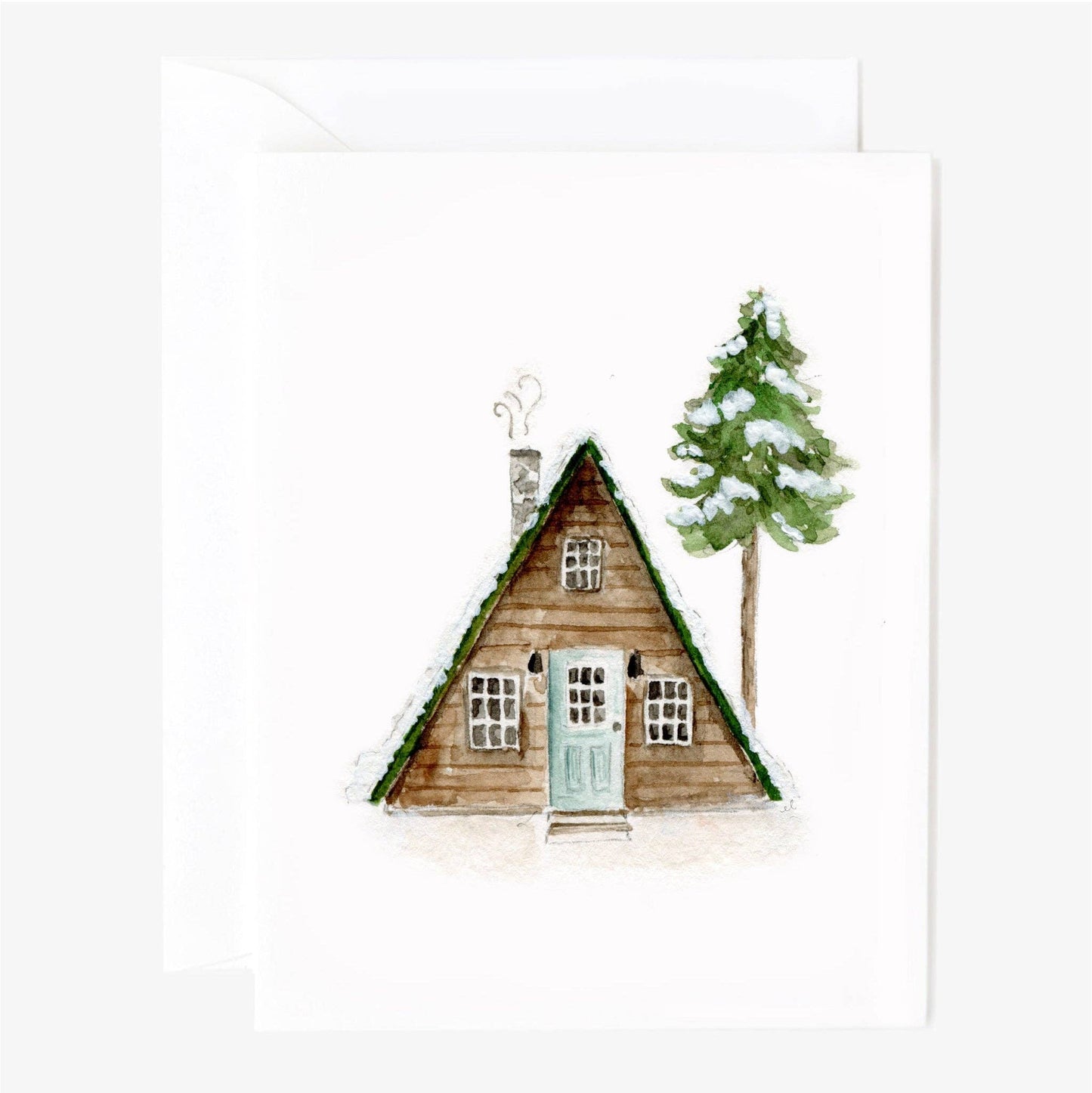 Winter notecard
