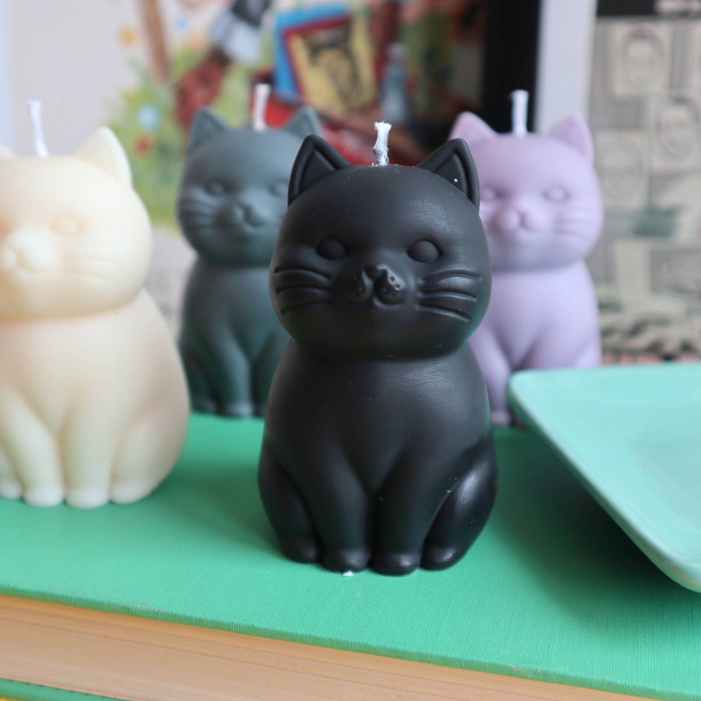 Cute Cat Candle