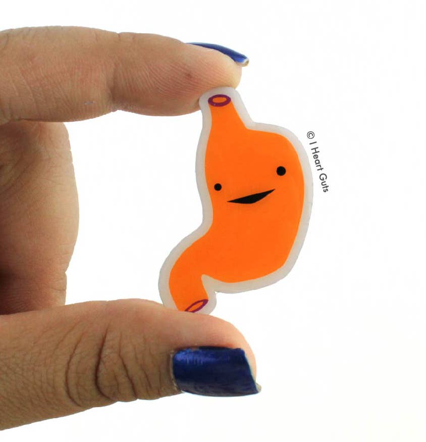 Stomach Lapel Pin - I Ache For You!