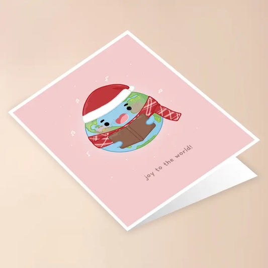 Joy To the World Christmas Card