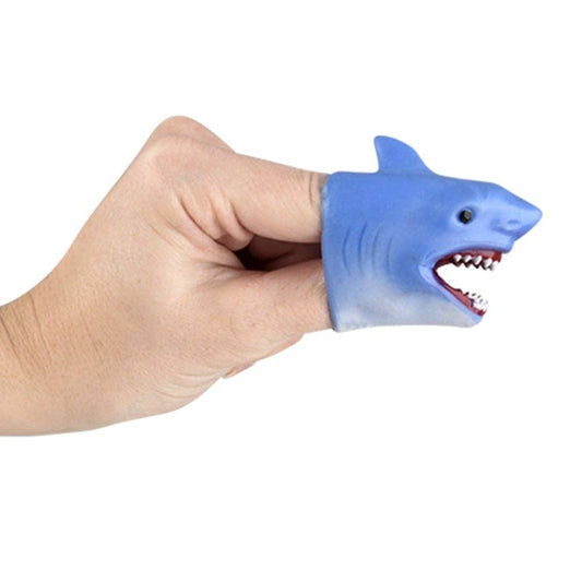 2" Stretchy Shark Finger Puppet