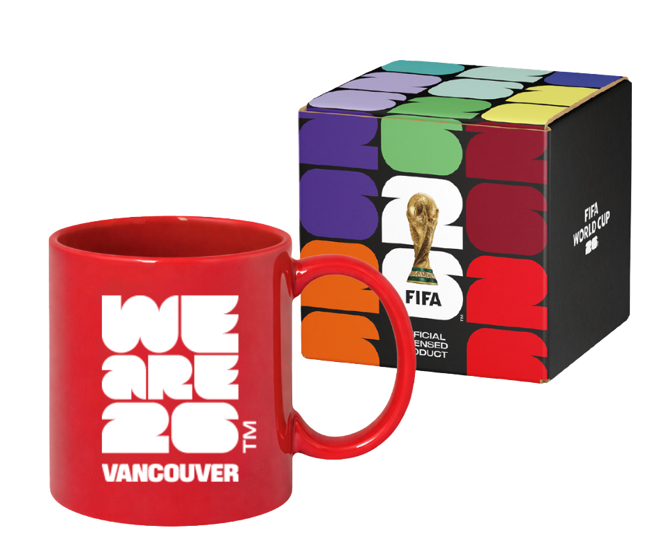 FIFA 2026 Red Canadian Mug