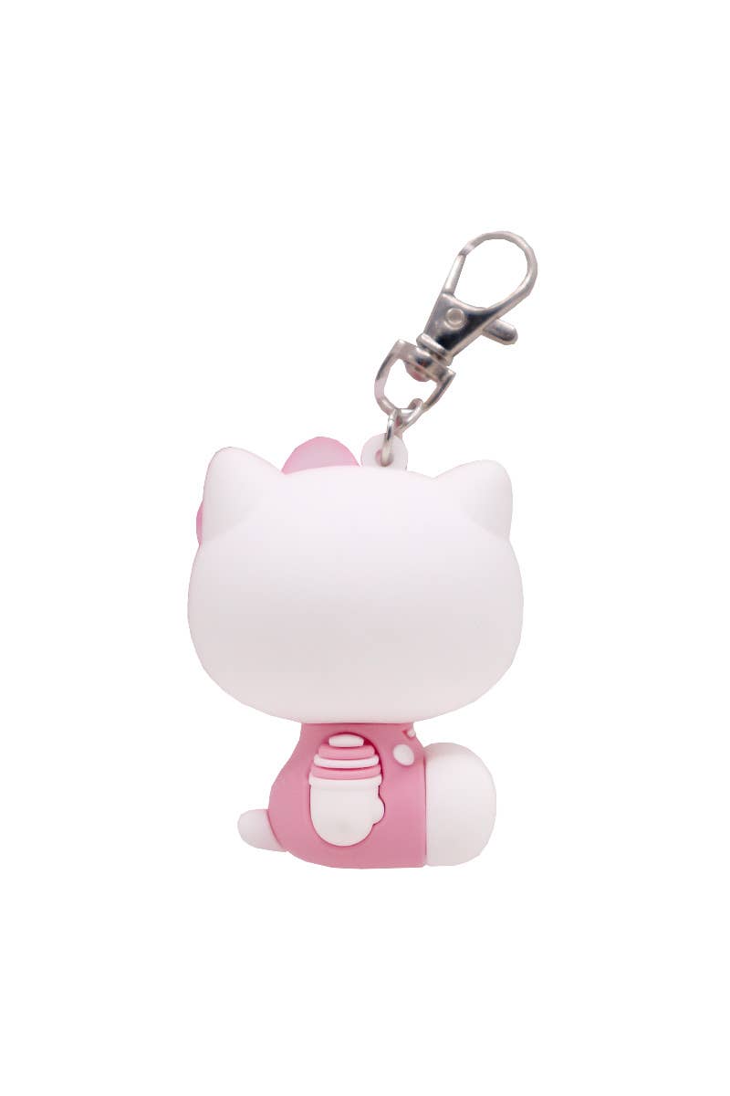 UPD KEYHK Hello Kitty 3D Keychain Charm With Clip