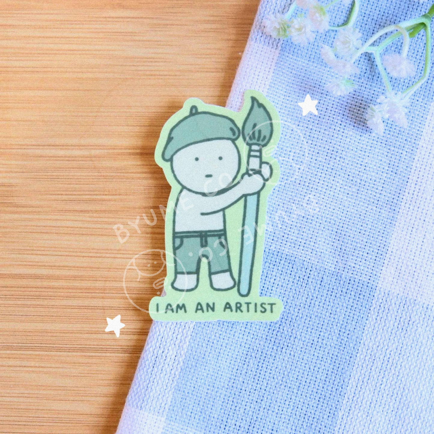 Artist Guy Sticker