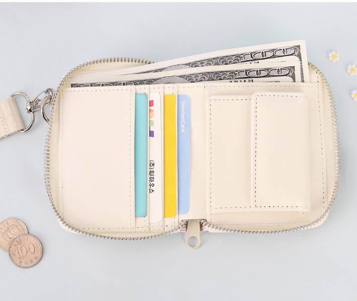Peanuts Snoopy Strap Wallet Purse
