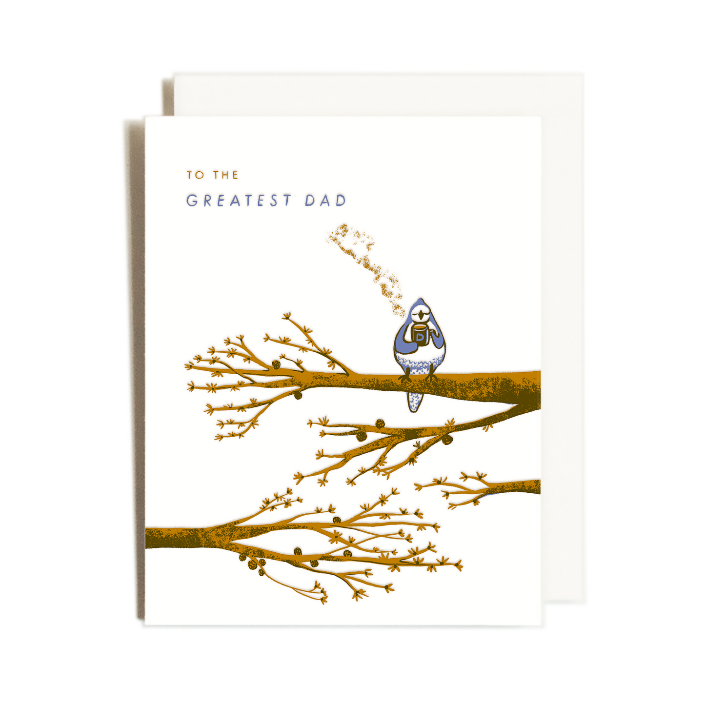 Greatest Dad Bird | Nature | Letterpress Card