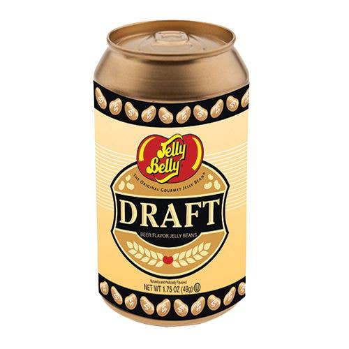 Jelly Belly Draft Beer Jelly Beans In Beer Can 1.75oz