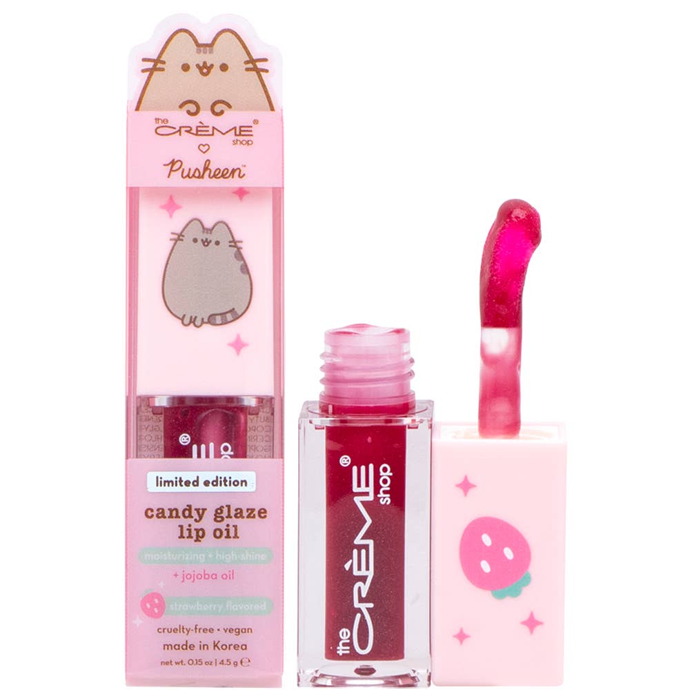 THE CREME SHOP PUSHEEN CANDY GLAZE LIP OIL, PCT 00439