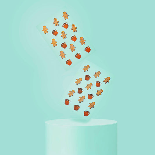 Christmas Gingerbread Hydrocolloid Pimple Patches - 72 Count