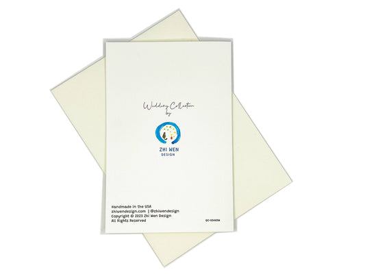 Korean (Modern) Wedding Card