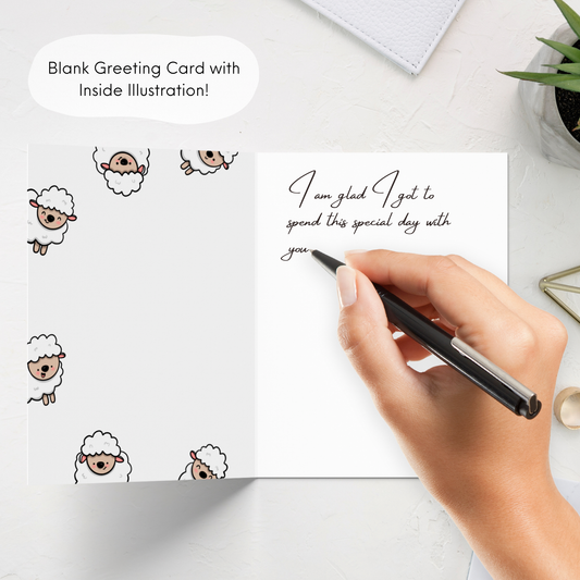 Cute Religious Bible Quote Greeting Card (A child of god)