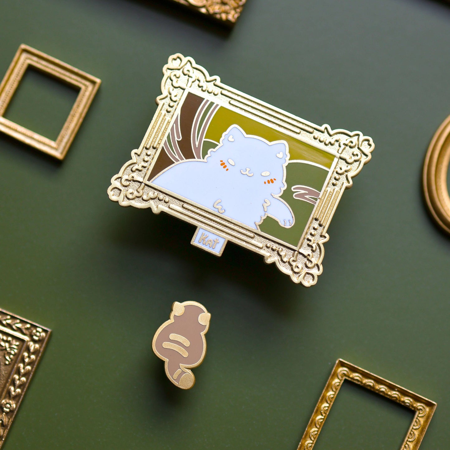 Enamel Pin - Meowster Piece Pin Set