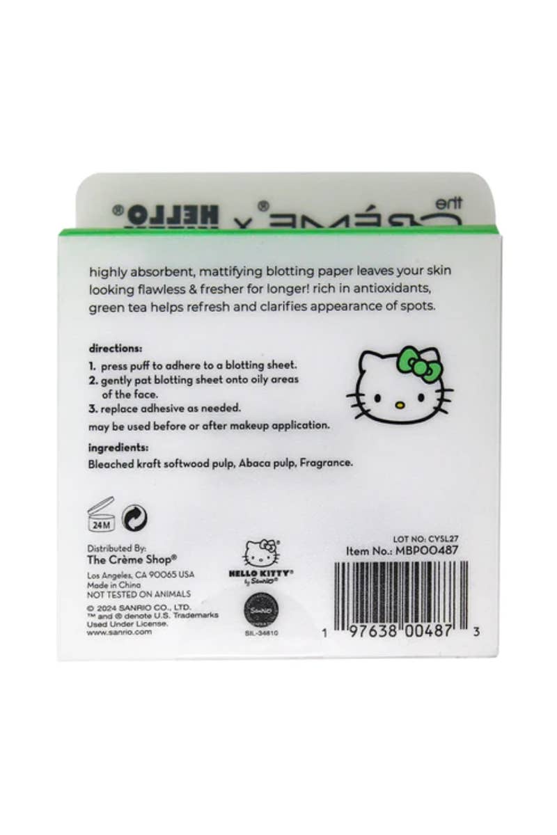 Hello Kitty Green Tea Compact