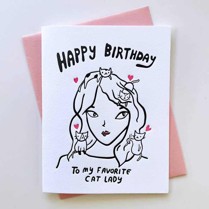 Cat Lady Birthday
