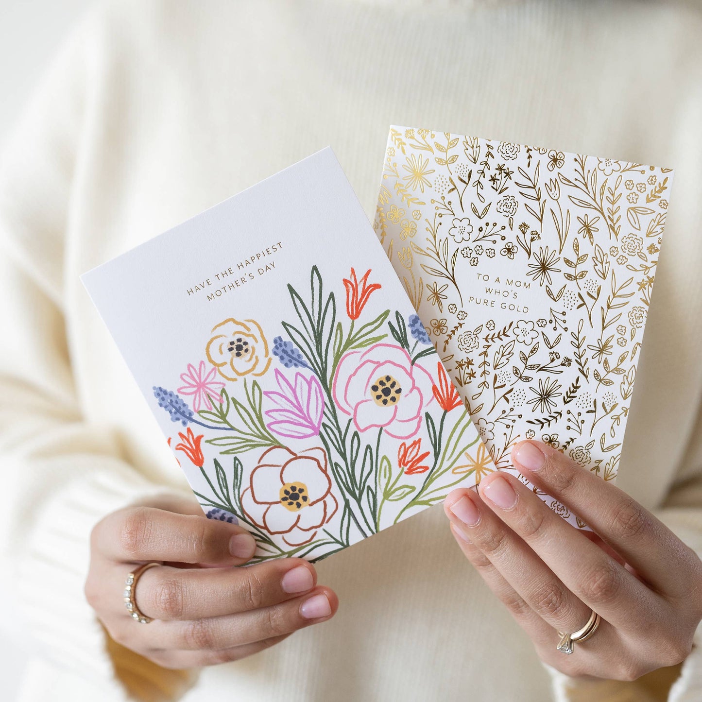 Mom Happy Garden Card