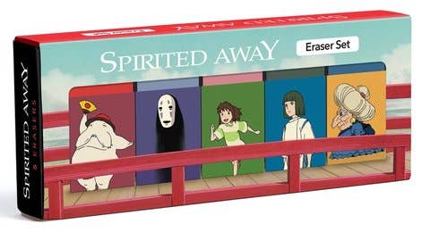 Studio Ghibli(r) Spirited Away Eraser Set