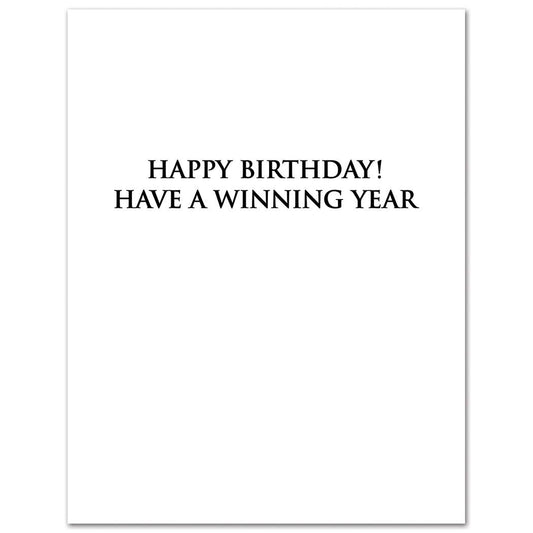 Mahjong Birthday Card