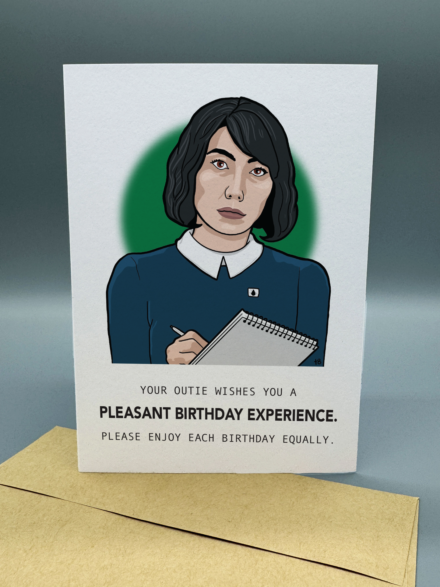 Greeting Card - Severance - Miss Casey
