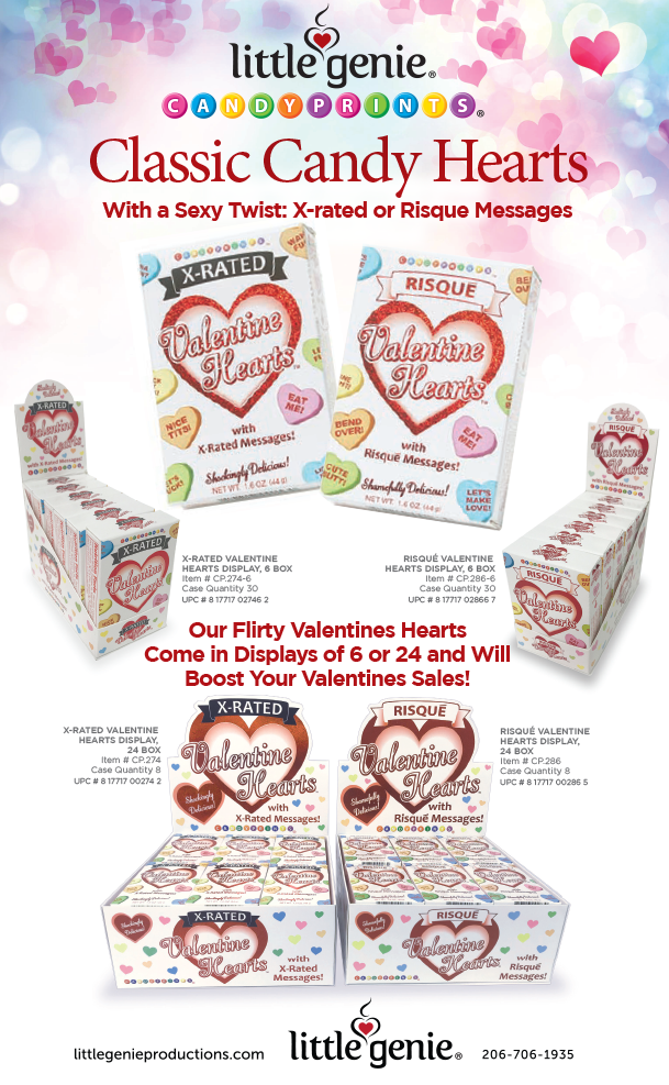 Risque Valentine's Conversation Heart Candy