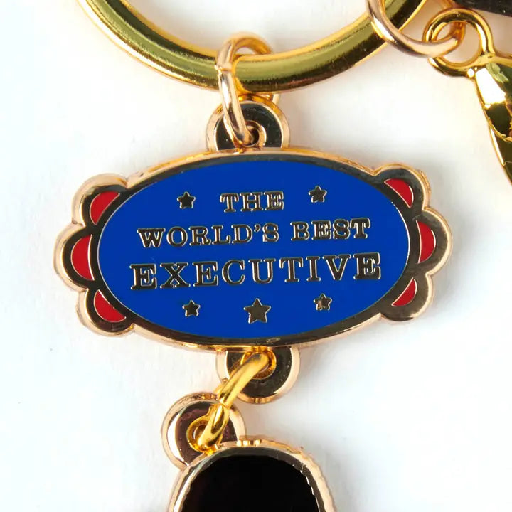 Peanuts World's Best Keyring Executive