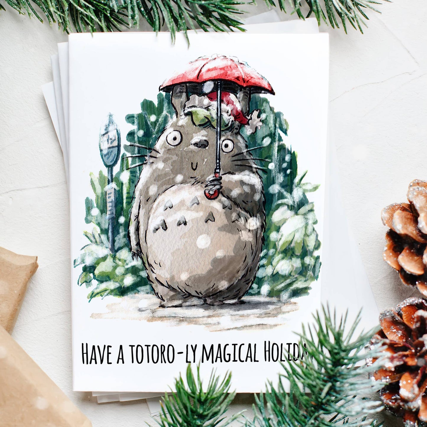 "Tot-orally Magical" - Anime Enthusiast Christmas Card