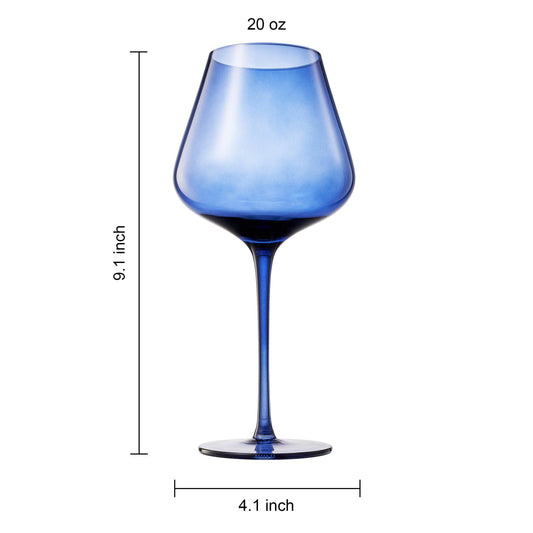 Colors of Paris, France, 20 OZ Wine Glassware