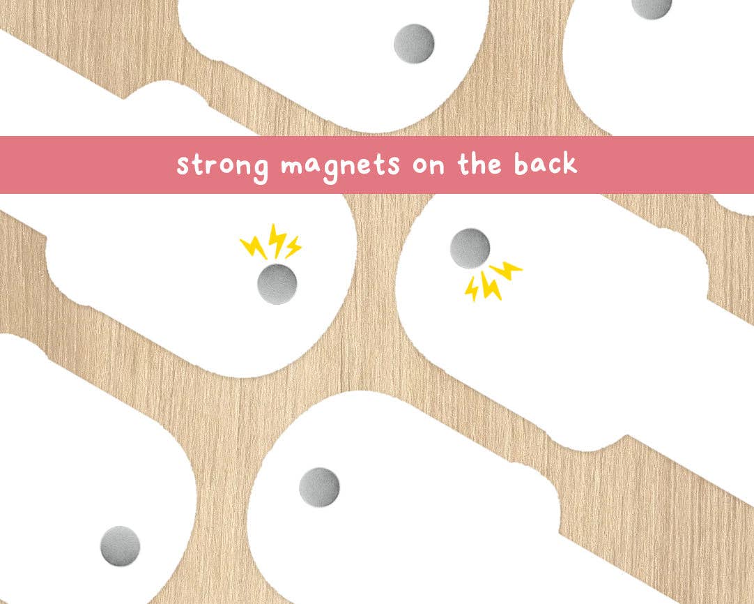 Sausage Bun Magnetic Bookmark
