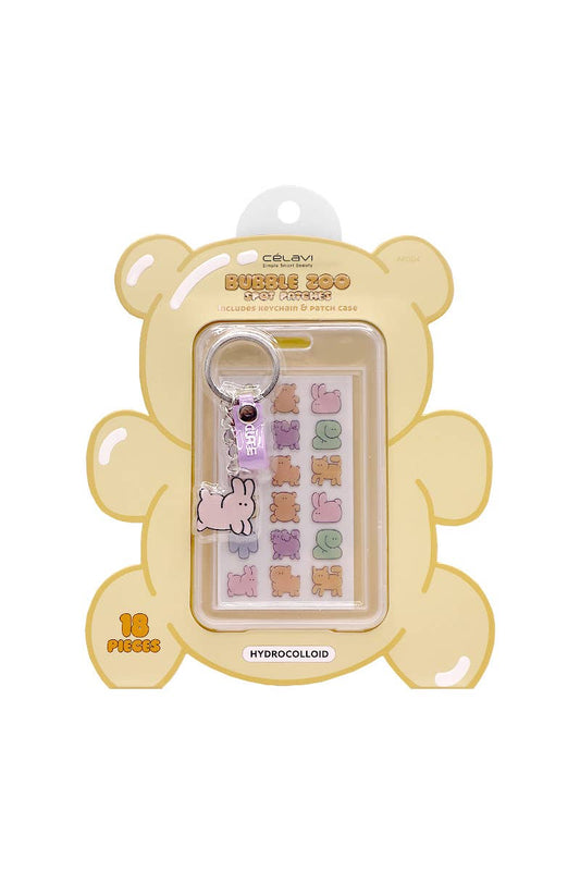 Celavi AP004 Bubble Zoo Spot Patches w/ Case n Keychain