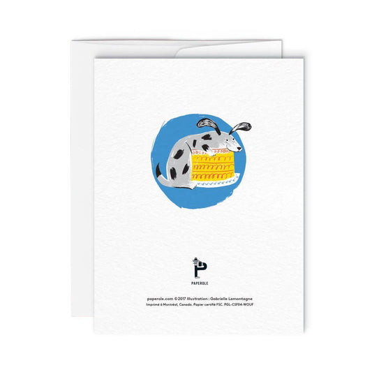WOUF - Greeting card