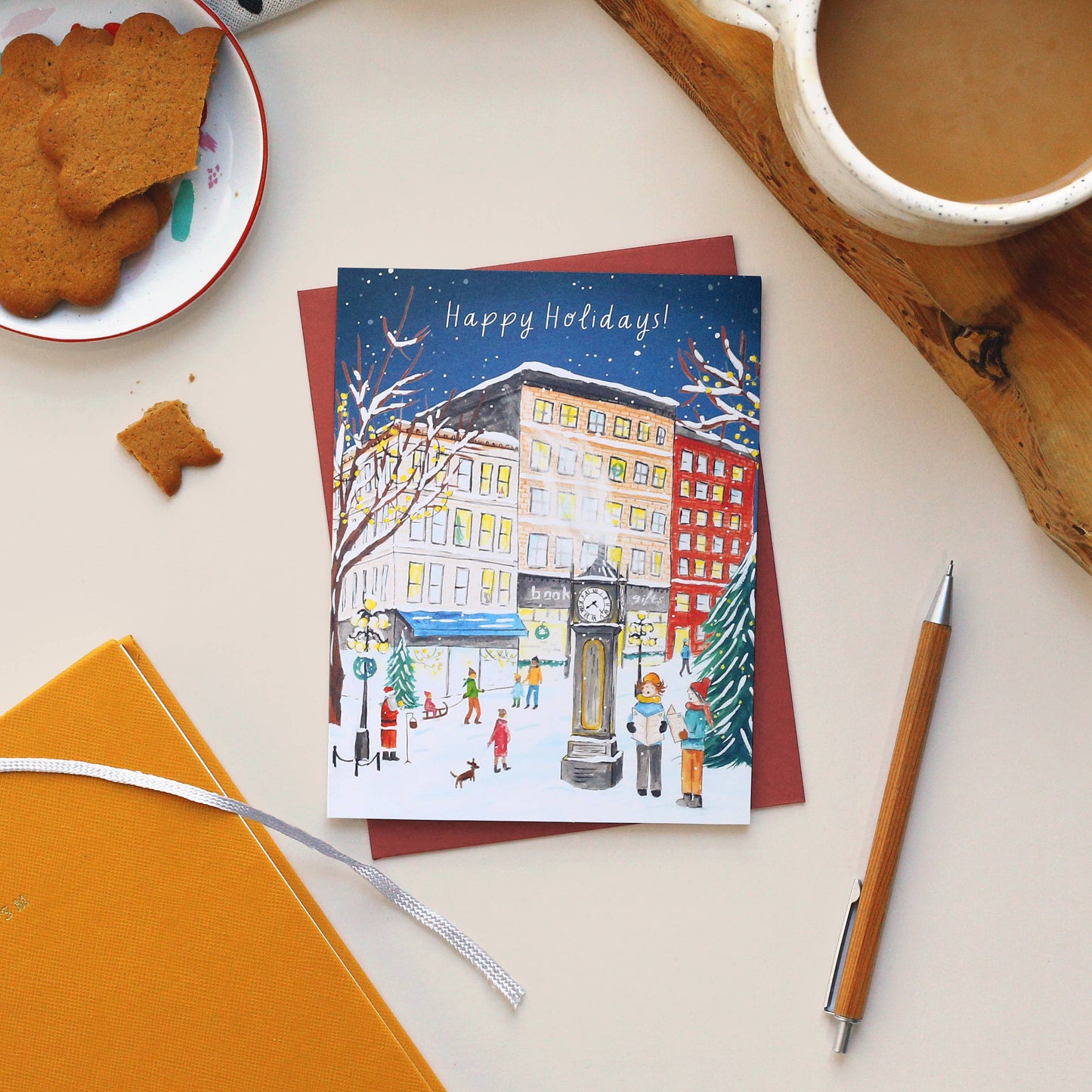 Vancouver Gastown Holiday Cards