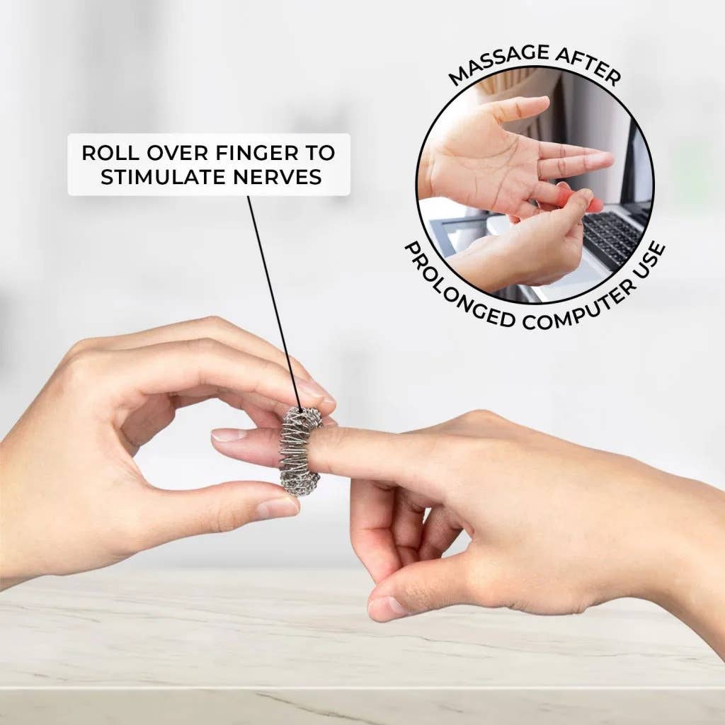 Lindo FingerCare Massager & Acupressure System