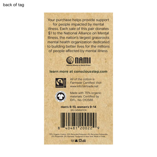 Socks that Support Mental Health (Black Ghosts)